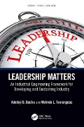 Cover-Bild zum Titel 'Leadership Matters' von 'Adedeji B. Badiru, Melinda L. Tourangeau'