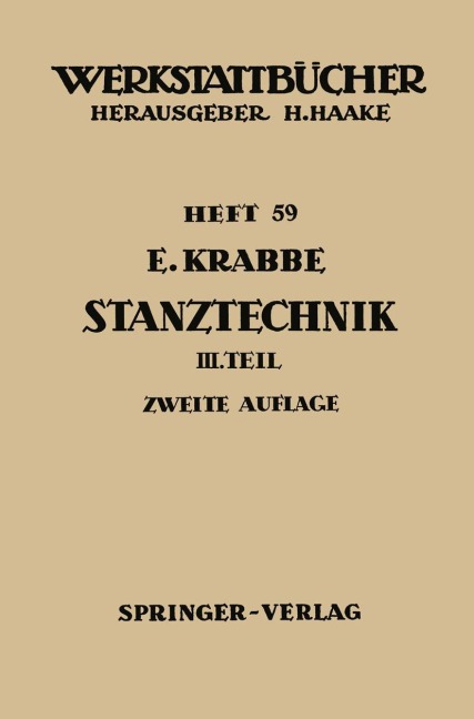Stanztechnik - E. Krabbe