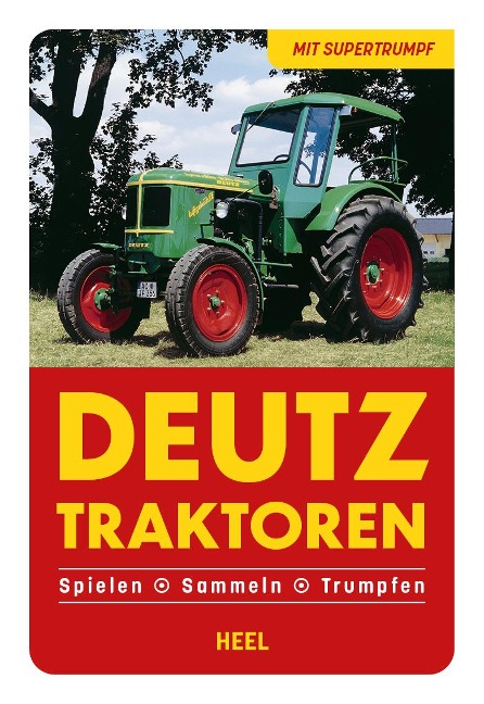 Quartett Deutz Traktoren. Kartenspiel für Traktor-Fans - 