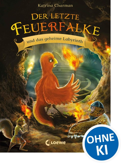 Der letzte Feuerfalke und das geheime Labyrinth (Band 10) - Katrina Charman