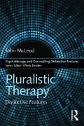 Cover-Bild zum Titel 'Pluralistic Therapy' von 'John Mcleod'