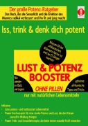 Cover-Bild zum Titel 'LUST & POTENZ-BOOSTER - Iss, trink & denk dich potent' von 'K. T. N. Len'ssi'