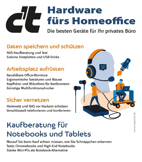 c't Hardware fürs Homeoffice - c't-Redaktion