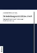 Cover-Bild zum Titel 'Die Anfechtung nach § 132 Abs. 2 InsO' von 'Alexander Thomas Lamberty'
