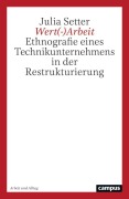 Cover-Bild zum Titel 'Wert(-)Arbeit' von 'Julia Setter'