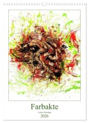 Cover-Bild zum Titel 'Farbakte - Action Paintings (Wandkalender 2026 DIN A3 hoch), CALVENDO Monatskalender' von 'Detlef Bradel'