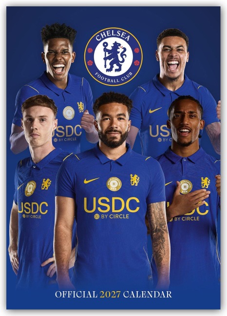 Chelsea FC 2027 - A3-Posterkalender - Danilo