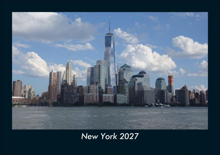New York 2027 Fotokalender DIN A5 - Tobias Schmitt, Kevin Heber