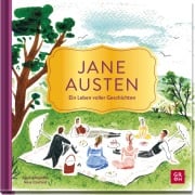 Cover-Bild zum Titel 'Jane Austen - Ein Leben voller Geschichten' von 'Zena Alkayat'
