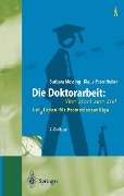 Cover-Bild zum Titel 'Die Doktorarbeit: Vom Start zum Ziel' von 'Barbara Messing, Klaus-Peter Huber'