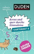 Cover-Bild zum Titel 'Weltenfänger: Kreuz und quer durch's Einmaleins (Kartenset 6)' von 'Christiane Wittenburg'