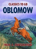 Cover-Bild zum Titel 'Oblomow' von 'Iwan A. Gontscharow'