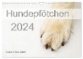 Hundepfötchen (Wandkalender 2024 DIN A4 quer), CALVENDO Monatskalender - Carola Schubbel