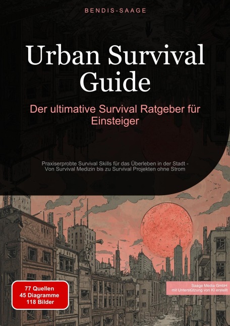 Urban Survival Guide: Der ultimative Survival Ratgeber für Einsteiger - Bendis A. I. Saage - Deutschland