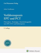 Cover-Bild zum Titel 'Verfahrenspraxis EPÜ und PCT' von 'Arlett Großmann'