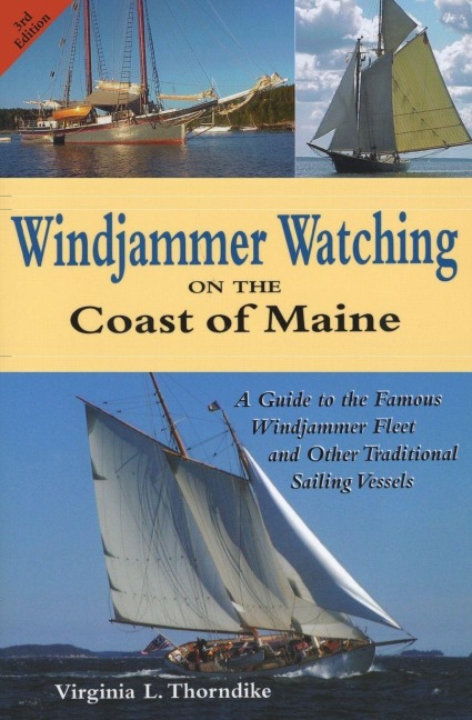 Windjammer Watching on the Coast of Maine - Virginia Thorndike