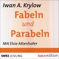 Cover-Bild zum Titel 'Fabeln und Parabeln' von 'Iwan A. Krylow'