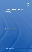 Cover-Bild zum Titel 'Jewish Law Annual (Vol 6)' von 'Bertrand Jackson'