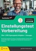Cover-Bild zum Titel 'Einstellungstest Vorbereitung Über 2.000 Eignungstest-Aufgaben + Lösungen - Berufeignungstest Training I Auswahlverfahren Online üben mit Buch & App I Geeignet für alle Berufe, Ausbildung & Studium' von 'Tom Wenk'