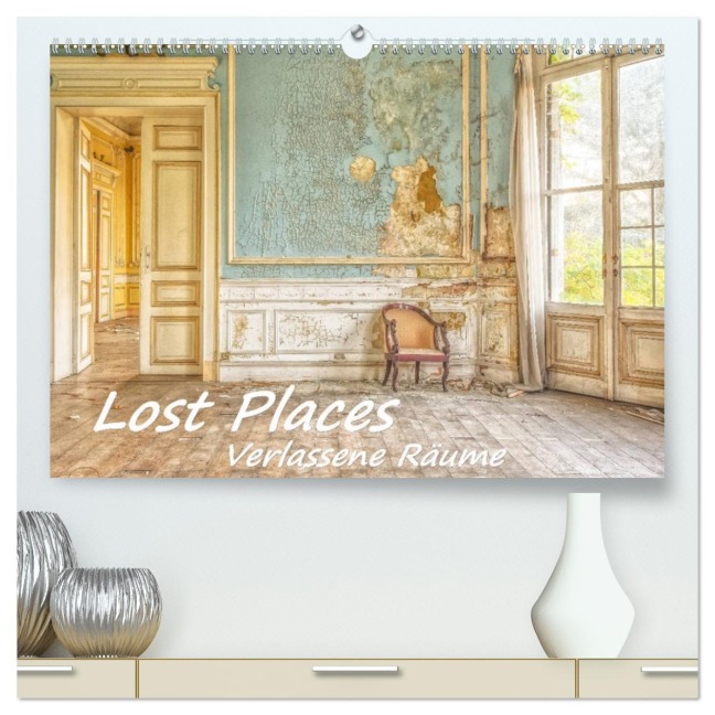Lost Places - Verlassene Räume (hochwertiger Premium Wandkalender 2026 DIN A2 quer), Kunstdruck in Hochglanz - Bettina Hackstein
