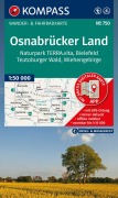 Cover-Bild zum Titel 'KOMPASS Wanderkarte 750 Osnabrücker Land, NP TERRA.vita, Bielefeld, Teutoburger Wald, Wiehengeb. 1:50.000' von ''
