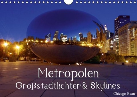 Metropolen ¿ Großstadtlichter & Skylines (Wandkalender immerwährend DIN A4 quer) - Elisabeth Stanzer