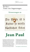 Cover-Bild zum Titel 'Erinnerungen an Jean Paul' von ''