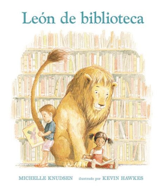 León de biblioteca - Michelle Knudsen