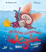 Cover-Bild zum Titel 'Die kleine Fledermaus Wegda: Wegda planscht los' von 'Nanna Neßhöver'