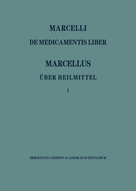 Marcellus - Über Heilmittel 1 - 
