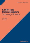 Cover-Bild zum Titel 'Kindertagesförderungsgesetz Schleswig-Holstein' von 'Mathias Nebendahl, Johannes Badenhop'
