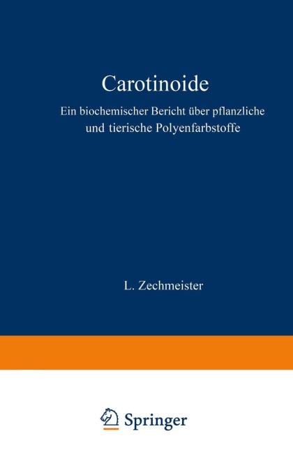 Carotinoide - L. Zechmeister
