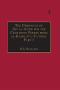 Cover-Bild zum Titel 'The Chronicle of Ibn al-Athir for the Crusading Period from al-Kamil fi'l-Ta'rikh. Part 1' von ''