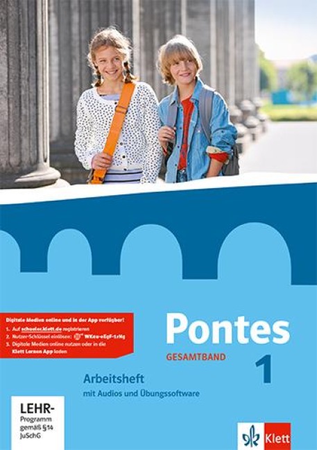 Pontes Gesamtband 1. Arbeitsheft mit Audios und Übungssoftware - 