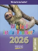 Cover-Bild zum Titel 'Wie faul ist das Faultier? 2026' von ''