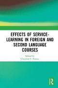 Cover-Bild zum Titel 'Effects of Service-Learning in Foreign and Second Language Courses' von ''