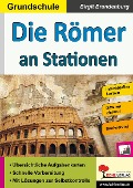 Cover-Bild zum Titel 'Die Römer an Stationen' von ''