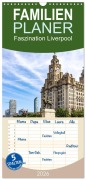 Cover-Bild zum Titel 'Familienplaner 2026 - Faszination Liverpool mit 5 Spalten (Wandkalender, 21 x 45 cm) CALVENDO' von 'Holger Much Photography'
