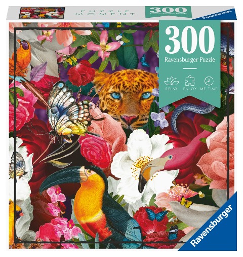 Ravensburger Puzzle - Flowers - Puzzle Moment 300 Teile - 