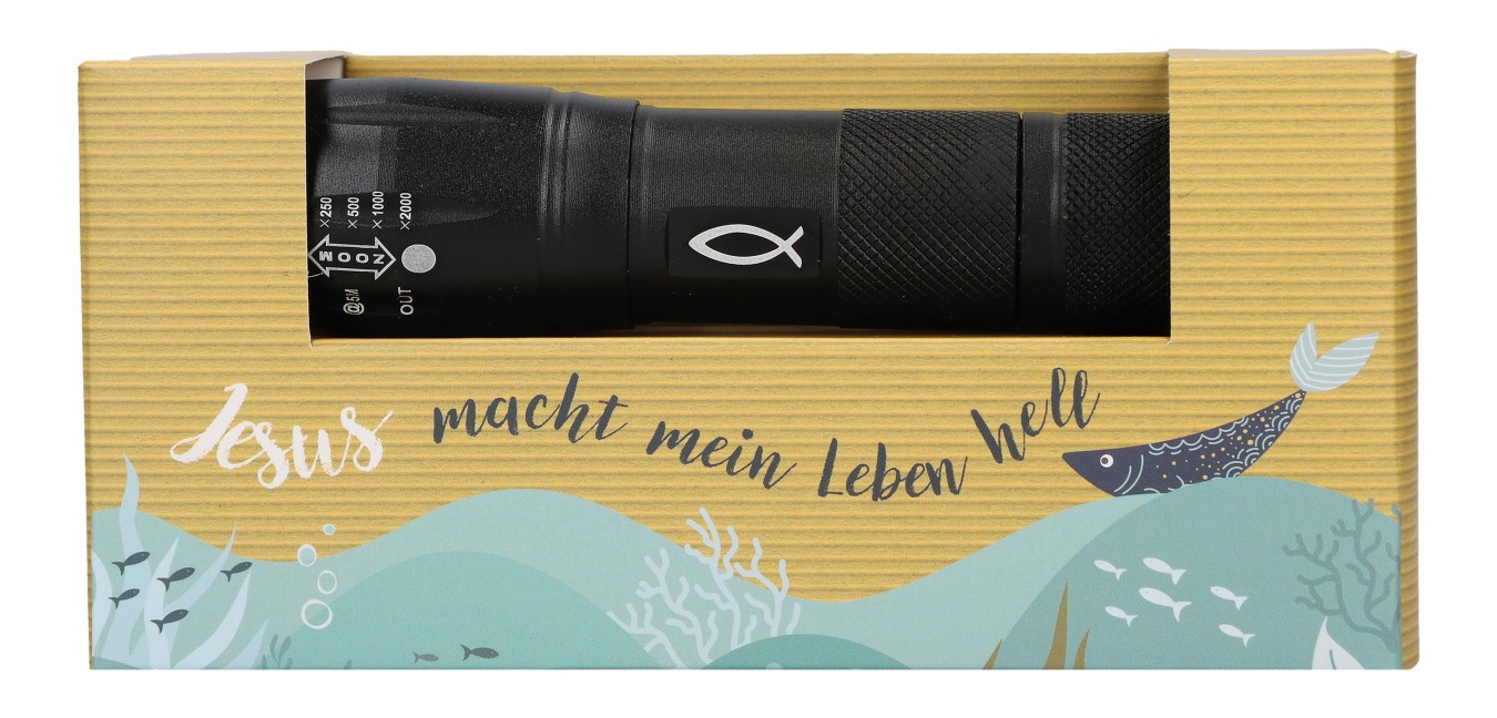 Jesus macht mein Leben hell. Taschenlampe - 