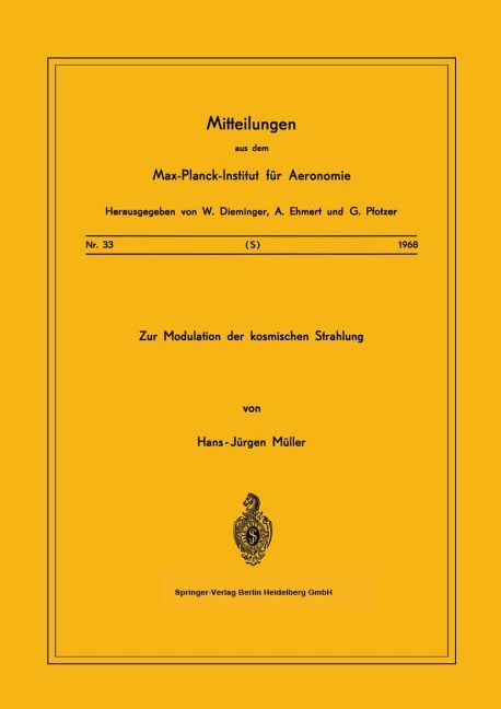 Zur Modulation der kosmischen Strahlung - H. -J. Müller