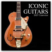 Cover-Bild zum Titel 'Iconic Guitars - Legendäre Gitarren 2027 - 16-Monatskalender' von 'The Gifted'