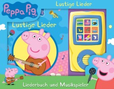 Cover-Bild zum Titel 'Peppa Pig - Lustige Lieder - Liederbuch und Musikspieler - Pappbilderbuch mit 15 beliebten Kinderliedern' von ''