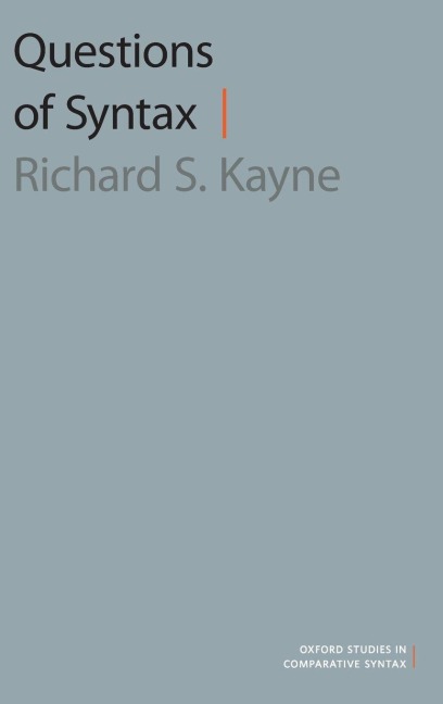 Questions of Syntax - Kayne