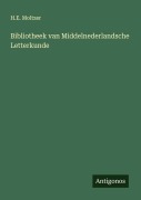 Cover-Bild zum Titel 'Bibliotheek van Middelnederlandsche Letterkunde' von 'H. E. Moltzer'