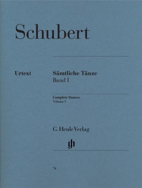 Schubert, Franz - Sämtliche Tänze, Band I - Franz Schubert