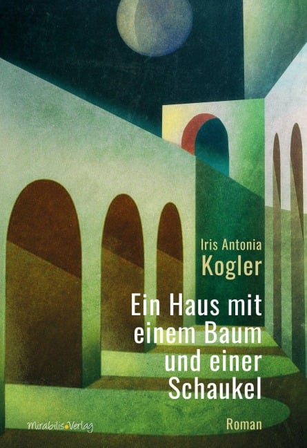 Ein Haus mit einem Baum und einer Schaukel - Iris Antonia Kogler