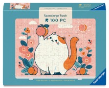 Cover-Bild zum Titel 'Minipuzzle 100 Teile - Pfirsichträume' von ''