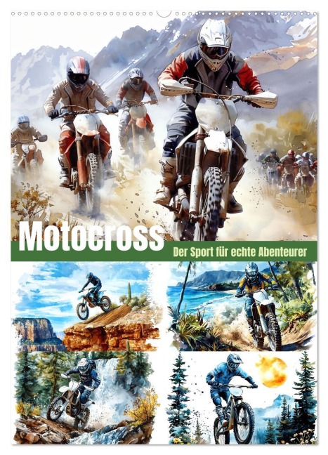Motocross - Der Sport für echte Abenteurer (Wandkalender 2026 DIN A2 hoch), CALVENDO Monatskalender - Steffen Gierok-Latniak
