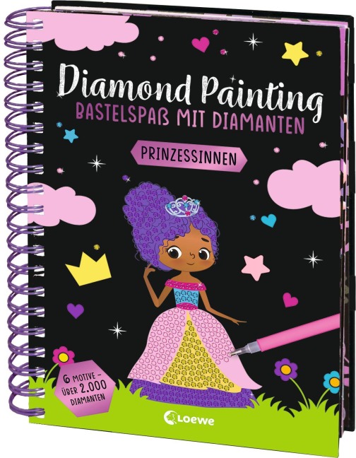 Diamond Painting - Bastelspaß mit Diamanten - Prinzessinnen - 